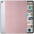 thumbnail image 1 of iPad 9 2021 iPad 8 2020 iPad 7 2019 10.2 Inch [iPad 9th 8th 7th Gen ] A2197 A2270 A2602 MW762LL/A MYLC2LL/A MYL92LL/A MK2L3LL/A Slim Hard Shell Protective Stand Cover - Rose Gold, 1 of 7