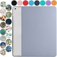 thumbnail image 1 of iPad 9 2021 iPad 8 2020 iPad 7 2019 10.2 Inch [iPad 9th 8th 7th Gen ] A2602 A2604 A2270 A2197 A2603 A2428 A2429 UltraSlim Shock Absorbant Flexible TPU Protective Clear Case - Purple, 1 of 6