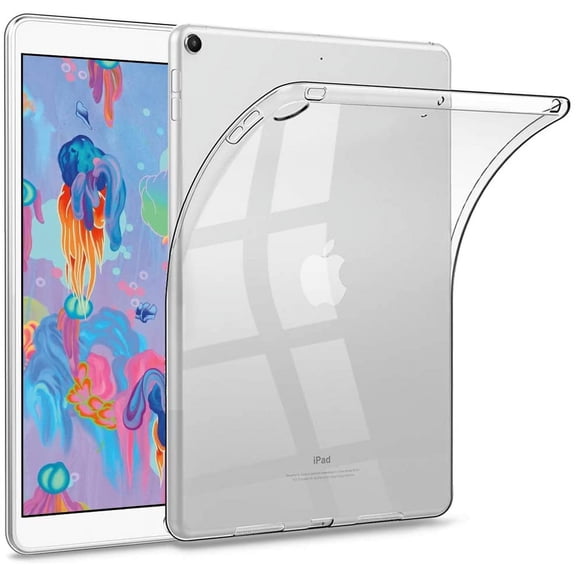 iPad 9.7 2018/2017 Case Clear,iPad Air 1 2 Case, Allytech Soft TPU Transparent Clear Back Cover Shockproof Drop Protection Slim Gel Bumper Scratch Resistant Case Cover for Apple iPad 9.7 6th 5th Gen