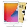 thumbnail image 1 of iPad 9.7 2nd 3rd 4th Gen Screen Protector, KIQ Tempered Glass Anti-Scratch Self-Adhere for Apple iPad 2, iPad 3, iPad 4 2011-2012 (2 Pack), 1 of 7