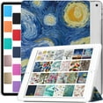 thumbnail image 1 of iPad 9.7 Inch Pro 9.7 2016 [ PRO 9.7 2016 ] A1673 A1674 MLMP2LL/A MM172LL/A MLMN2LL/A MLMW2LL/A MLMX2LL/A Shockproof Printed Cover with Clear Transparent Back Shell - Starry Night, 1 of 6