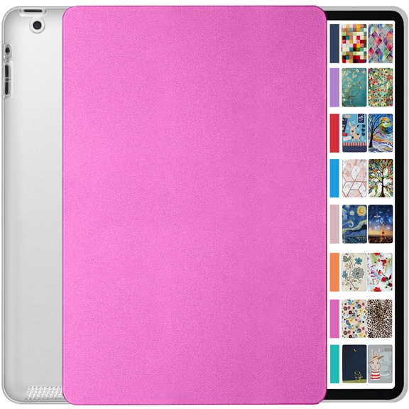 iPad 9.7 inch Old Model 2 3 4 Gen Case A1458 MD510LL/A MD513LL/A A1416 MC705LL/A MD328LL/A MD333LL/A MD336LL/A A1395 MC769LL/A MC954LL/A MC960LL/A MC979LL/A A1459 MD514LL/A MD511LL/A - Pink