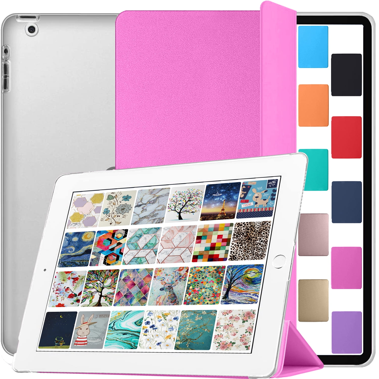 iPad 9.7 inch Old Model 4th 3rd 2nd Gen Case A1458 MD510LL/A MD513LL/A ...