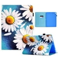 thumbnail image 1 of iPad 9th/8th/7th Generation Case, iPad 10.2-inch Case 2021/2020/2019,Dteck Magnetic Leather Pattern Card Holder Wallet Case Kickstand Shockproof Smart Folio Cover,Flower, 1 of 7