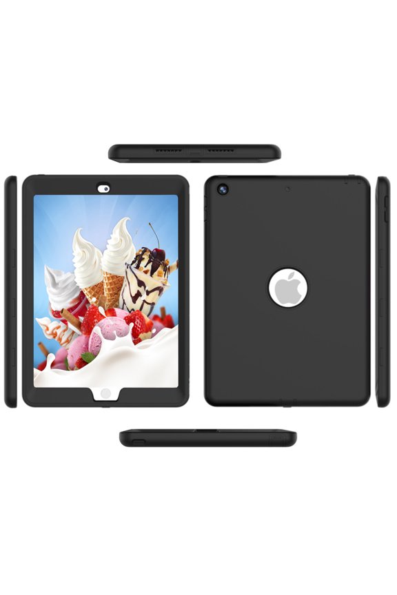 iPad 9th / 8th Generation cover case 10.2 inch with Built-in Screen Protector / 7th Generation case for ipad Model MYLF2LL/A MYLD2LL/A MYLC2LL/A MYN32LL/A MYL92LL/A MYLA2LL/A MYLE2LL/A