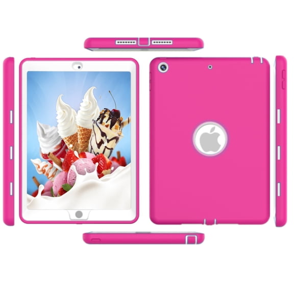 iPad 9th / 8th Generation cover case 10.2 inch with Built-in Screen Protector / 7th Generation case for ipad Model MYLF2LL/A MYLD2LL/A MYLC2LL/A MYN32LL/A MYL92LL/A MYLA2LL/A MYLE2LL/A