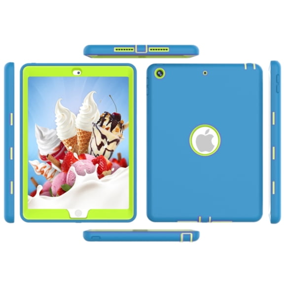 iPad 9th / 8th Generation cover case 10.2 inch with Built-in Screen Protector / 7th Generation case for ipad Model MYLF2LL/A MYLD2LL/A MYLC2LL/A MYN32LL/A MYL92LL/A MYLA2LL/A MYLE2LL/A