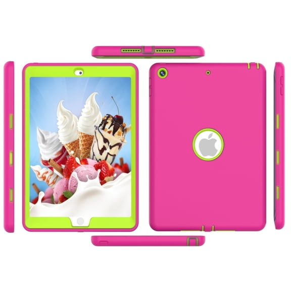 iPad 9th / 8th Generation cover case 10.2 inch with Built-in Screen Protector / 7th Generation case for ipad Model MYLF2LL/A MYLD2LL/A MYLC2LL/A MYN32LL/A MYL92LL/A MYLA2LL/A MYLE2LL/A