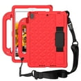 thumbnail image 1 of iPad 9th Generation 10.2-inch Case,Dteck Shockproof EVA Foam Kids Friendly Handle Kickstand Hand Strap Case for iPad 8th/7th Gen 10.2" Lightweight Protector Cover with Shoulder Strap,Red, 1 of 10