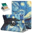 thumbnail image 1 of For iPad 9th Generation (2021) / 8th Generation (2020) / 7th Gen (2019) 10.2 Inch Case - 360 Degree Rotating Stand Cover, Auto Wake/Sleep (Strry Night), 1 of 7
