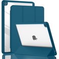 thumbnail image 1 of iPad 9th Generation Case 2021/iPad 8th Generation Case 2020 10.2 Inch with Pencil Holder, iPad 7th Gen 2019 Case with Clear Transparent Back, Auto Wake/Sleep Cover(Teal), 1 of 15