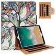 thumbnail image 1 of iPad 9th Generation Case,iPad 8th/7th Genration Case, iPad 10.2 Case 2021/2020/2019 with Pencil Holder - Multi-Angle Stand, Hand Strap, Auto Sleep/Wake, Love Tree, 1 of 6
