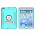 thumbnail image 1 of iPad 9th Generation Case, iPad 8th Generation Case, iPad 7th Gen Case, iPad 10.2"2021/2020/2019 Case, 3 in 1 Heavy Duty Ruggedproof Protective Cover with Stand Pen Holder, green/gray, 1 of 2
