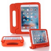iPad 9th8th 7th Gen Case for Kids, Allytech Soft EVA Shockproof Lightweight Convertible Handle Stand Chilren Proof Kiddie Todder Friend Cover Case for Apple iPad 10.2 2021 2020 2019,Orange