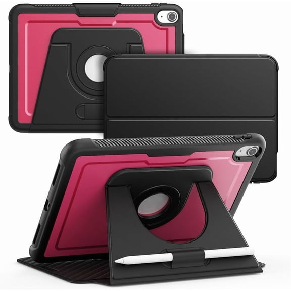 iPad (A16) 11th/10th Gen Case 2025/2022 (11"/10.9") Synthetic Leather Cover with Auto Sleep/Wake TPE+PC Protection