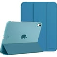 thumbnail image 1 of for iPad (A16) 11th Generation Case 11 Inch 2025,iPad 10th Generation Case 10.9 Inch 2022,Slim Stand Hard PC Translucent Back Shell Smart Cover,Support Touch ID,Auto Wake/Sleep, Peacock Teal Blue, 1 of 15