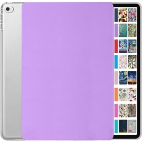 iPad Air 1 9.7 Inch 6 5 2 [ iPad 5th 6th Air 1st 2nd Generation ] A1474 A1475 A1476 MD785LL/A MD788LL/A MD786LL/A MD789LL/A Slim Hard Shell Protective Stand Cover - Purple