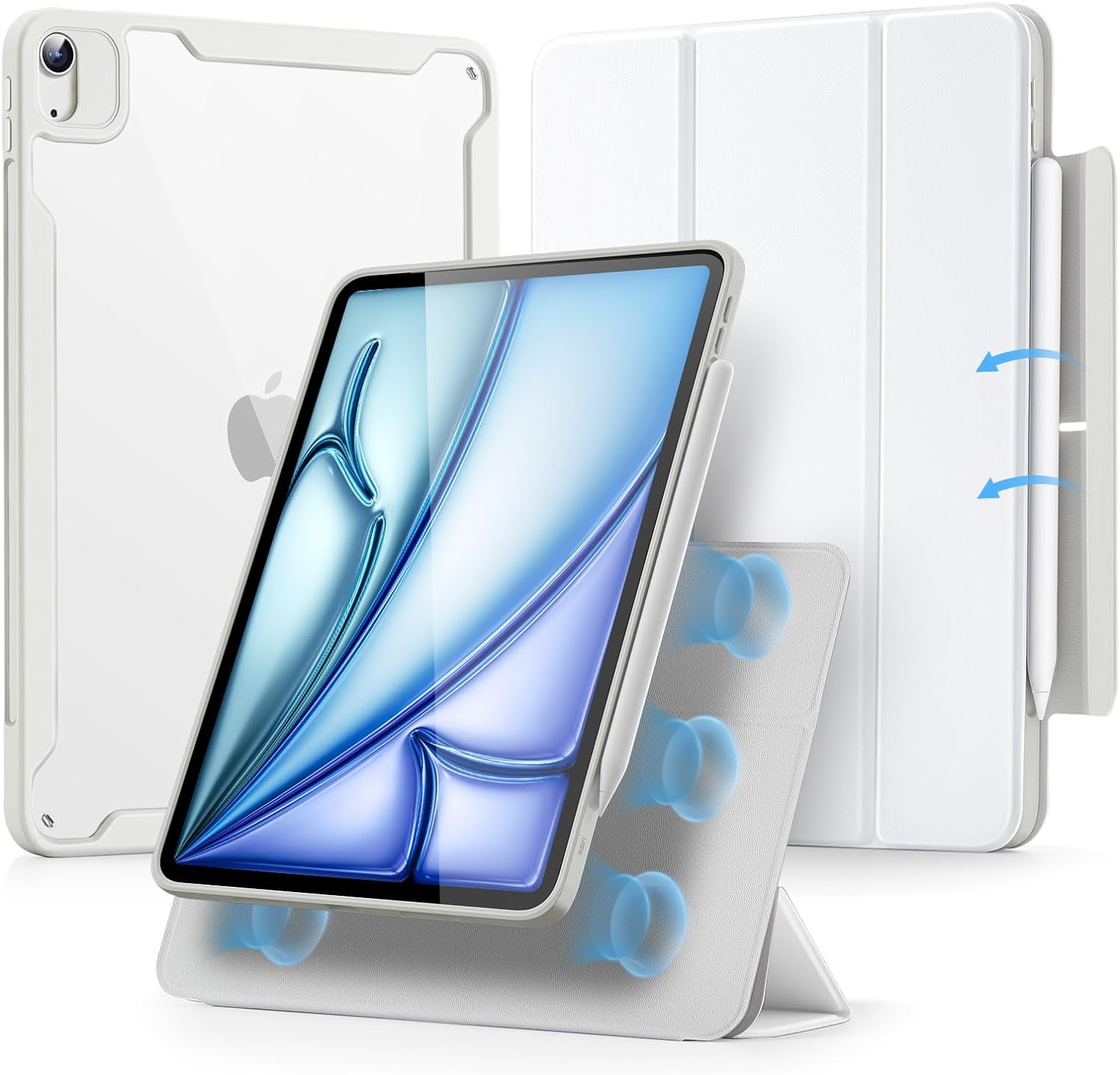 for iPad Air 11 Inch Case M2(2024), iPad Air 6th/5th/4th Gen Case (2024
