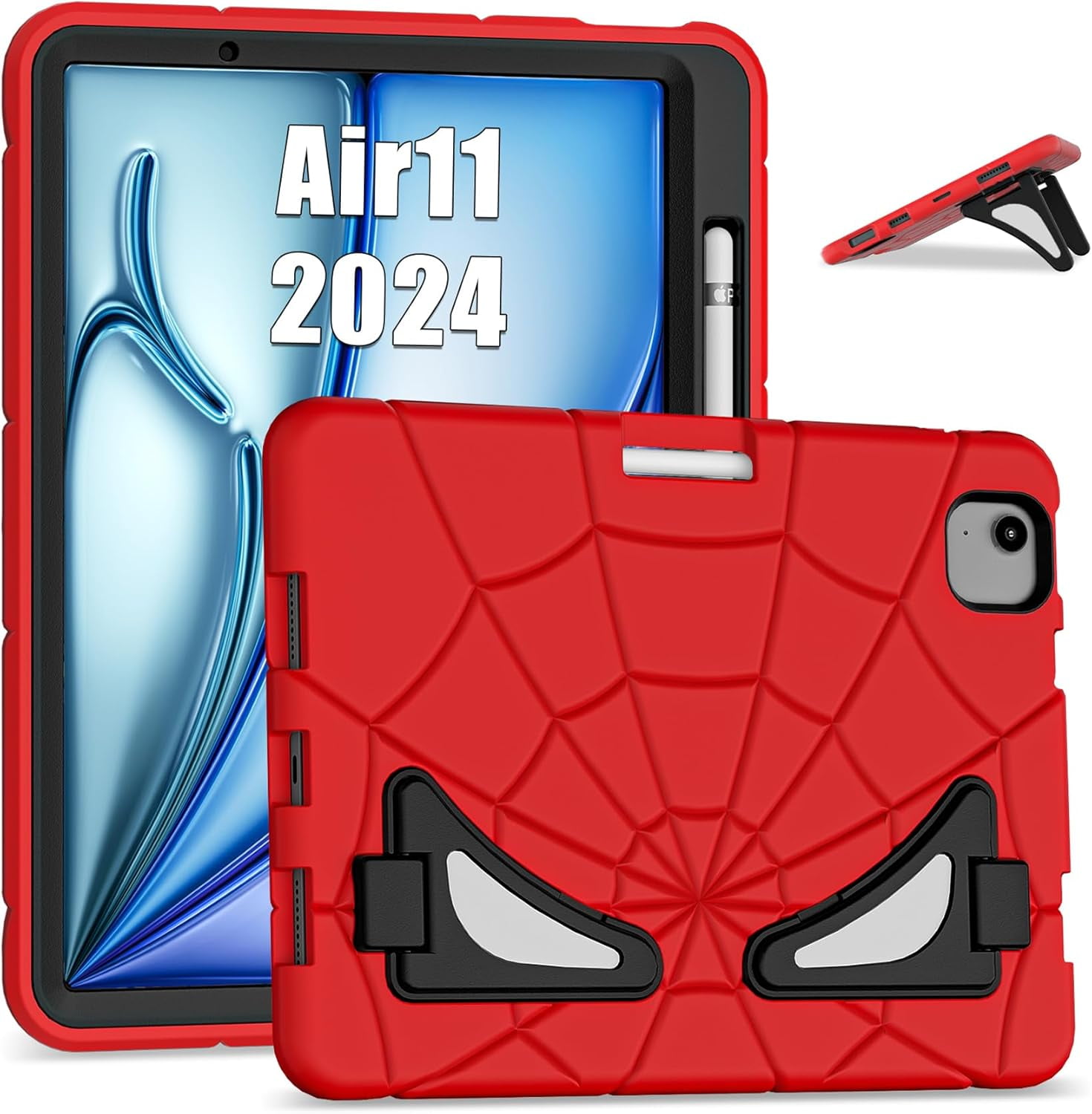 for iPad Air 11 inch M2 2024 (A2902/A2903/A2904) Rugged Durable Kids