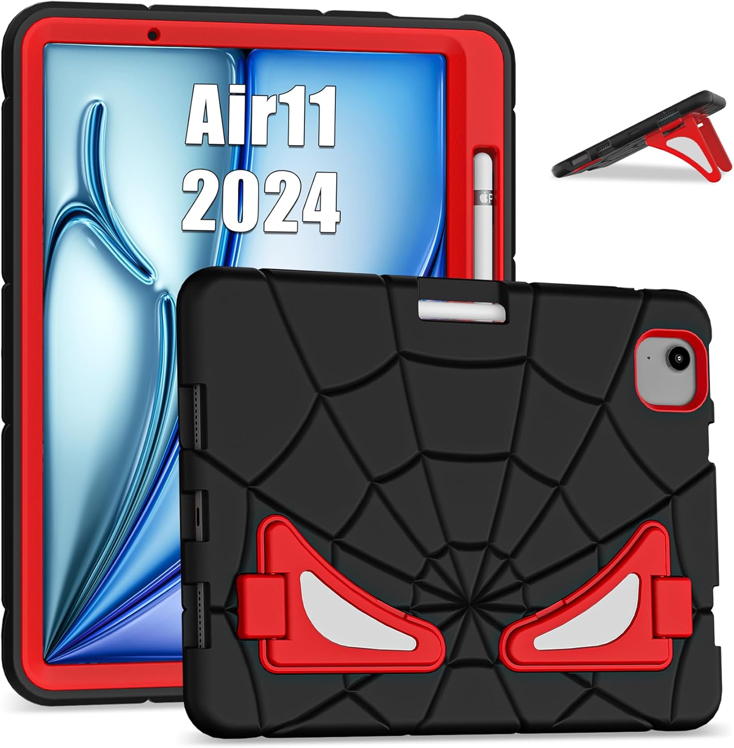 for iPad Air 11 inch M2 2024 (A2902/A2903/A2904) Rugged Durable Kids