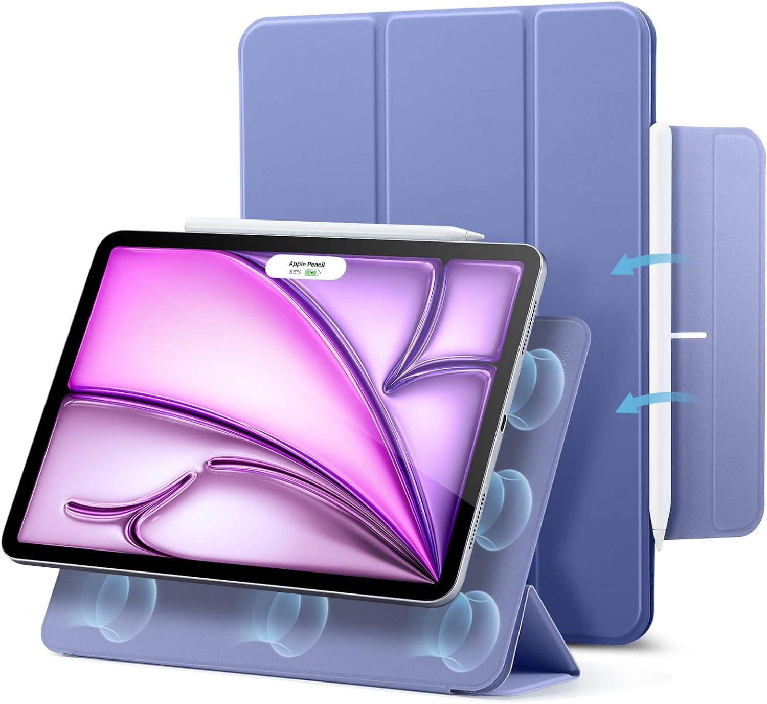 for iPad Air 13 Inch Case M2(2024), iPad Pro 12.9 Case (2022/2021, 6th/5th Gen), Powerful Magnetic Attachment, Slim Trifold Stand Case, Supports Pencil Pro and Pencil(USB-C), Rebound Series, Black - Walmart.com for-ipad-air-13-inch-case-m2-2024-ipad-pro-12-9-case-2022-2021-6th-5th-gen-powerful-magnetic-attachment-slim-trifold-stand-case-supports-pencil-pro-and-pencil-usb-c-rebound-series-black-walmart-com