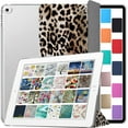 thumbnail image 1 of iPad Air 1st 2nd 9.7 5th 6th Inch [ Air 1 2 iPad 5 6 ] A1893 A1954 MD785LL/A MD788LL/A MD786LL/A MD789LL/A MD787LL/A MD790LL/A Printed iPad Cover with Translucent Frosted Hard Back - Leopard, 1 of 7