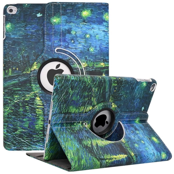 iPad Air 1st Case Cover - 360 Degree Rotating Stand, Auto Sleep Wake - Fit for Model A1474 A1475 A1476 MD785LL/A MD876LL/A