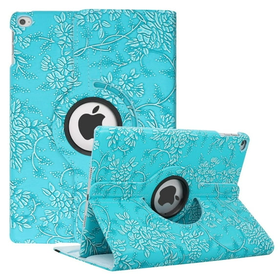 iPad Air 1st Case Cover - 360 Degree Rotating Stand, Auto Sleep Wake - Fit for Model A1474 A1475 A1476 MD785LL/A MD876LL/A
