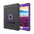 thumbnail image 1 of iPad Air 2 Case, Dteck Shockproof Stand Kids Case Protective Cover, Black / Purple, 1 of 6