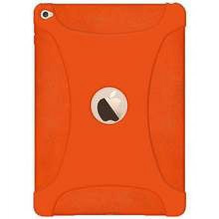 iPad Air 2 Case ShockProof Heavy Duty Case Lightweight Rugged Silicone Case for iPad Air 2 with Retina Display, iPad 6 (9.7 inch) - Orange