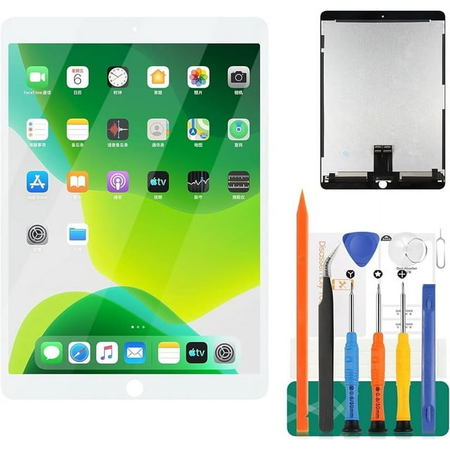 for iPad Air 3 2019 LCD Screen for iPad Air 3 Screen Replacement Air 3rd Gen LCD Display A2152 Touch Digitizer Assembly A2123,A2154,A2152 Repair Kit(White,No HomeButton)