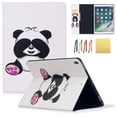 thumbnail image 1 of iPad Air 3 Case 2019, iPad Pro 10.5 Case, Allytech PU Leather Lightweight Stand Cover Wallet Case with Card/ Cash Slots for Apple iPad Air 3st Gen / iPad Pro 10.5 2017 Model, Shy Panda, 1 of 6