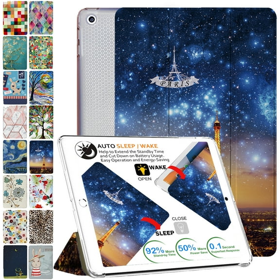 iPad Air 3rd Gen 10.5" 2019 TPU Case A2152 A2123 A2153 A2154 MUUL2LL/A MUUK2LL/A MUUJ2LL/A MUUT2LL/A MUUR2LL/A MUUQ2LL/A MV172LL/A MV162LL/A MV152LL/A MV1G2LL/A MV1F2LL/A Printed Paris Night
