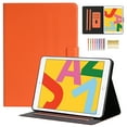 thumbnail image 1 of iPad Air 3rd Generation Case, iPad Pro 10.5 inch Case, Dteck Slim Fit PU Leather Magnetic Flip Case Buitl-in Card Slots Auto Wake Sleep Cover For 10.5 inch iPad Air 3rd / iPad Pro, Orange, 1 of 8