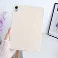 thumbnail image 1 of for iPad Air 4th Generation 10.9" 2020 Frosted Case, Slim Fit Lightweight Design Matte TPU Rubber Soft Skin Silicone Shockproof Protective Back Case Cover for iPad Air 4th Gen - Beige, 1 of 7
