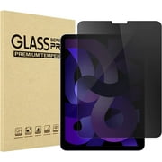 iPad Air 5 10.9 2022 / Air 4 10.9 2020 / iPad Pro 11 2020 Privacy Screen Protector, Anti-Spy Tempered Glass Screen Film Guard for iPad 10.9  Air 5th Gen/Air 4th Gen/iPad Pro 11" 2nd Gen