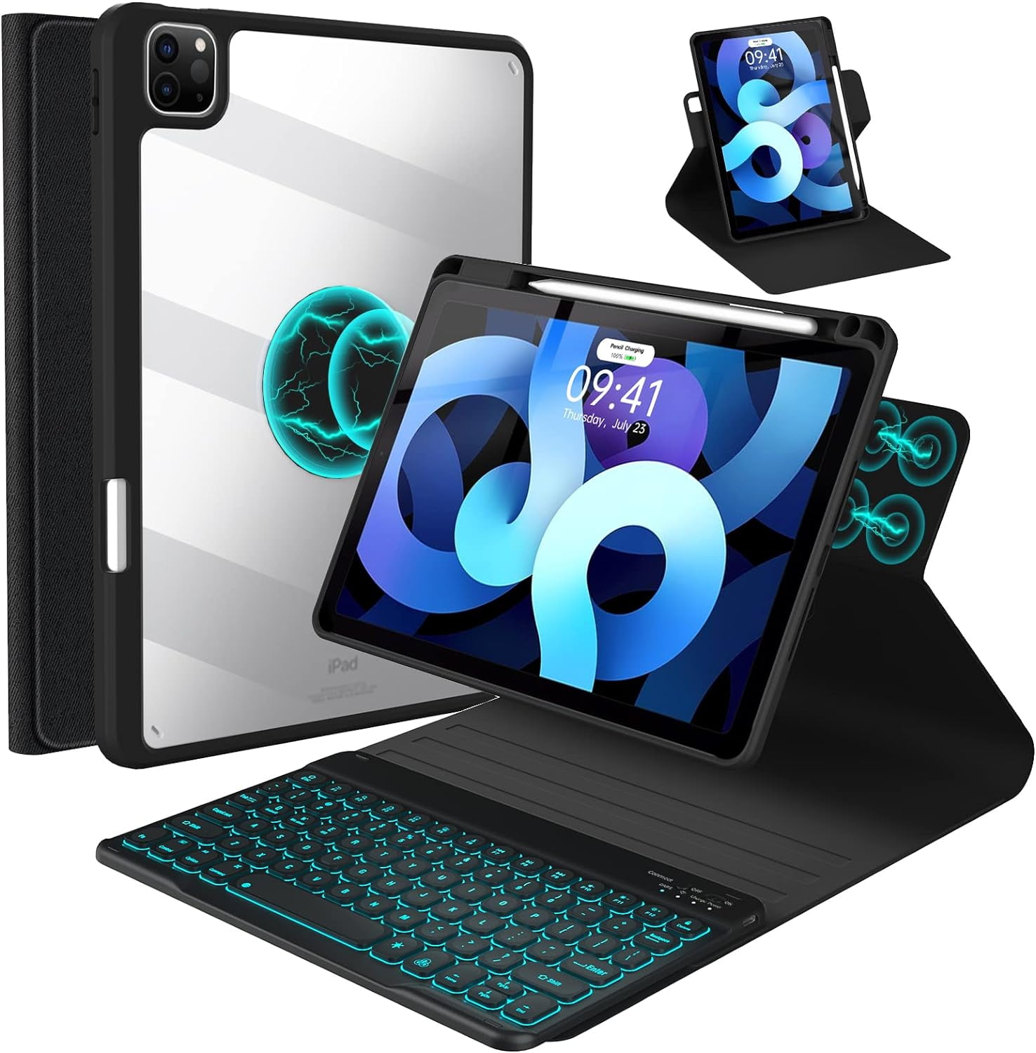 iPad Air 5th 4th Generation Keyboard Case 10.9 inch,Pro 11 1st/2nd/3rd