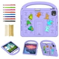 for iPad Air 6th Gen 11" 2025 M2 Silicone Kids Friendly Shockproof Cute