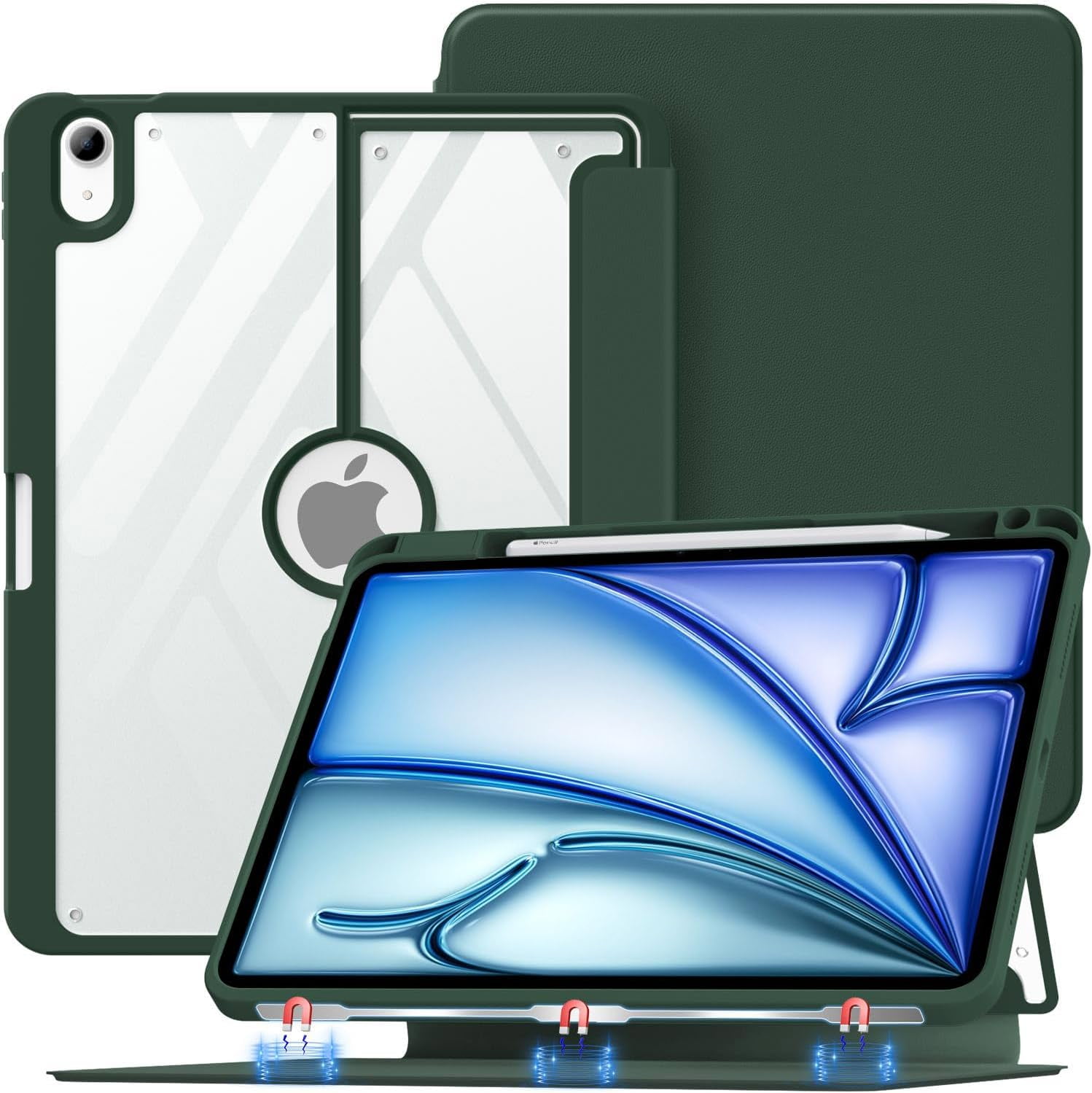 for iPad Air 6th Generation 11 Inch M2 Case 2024, iPad Air 5th/4th Gen