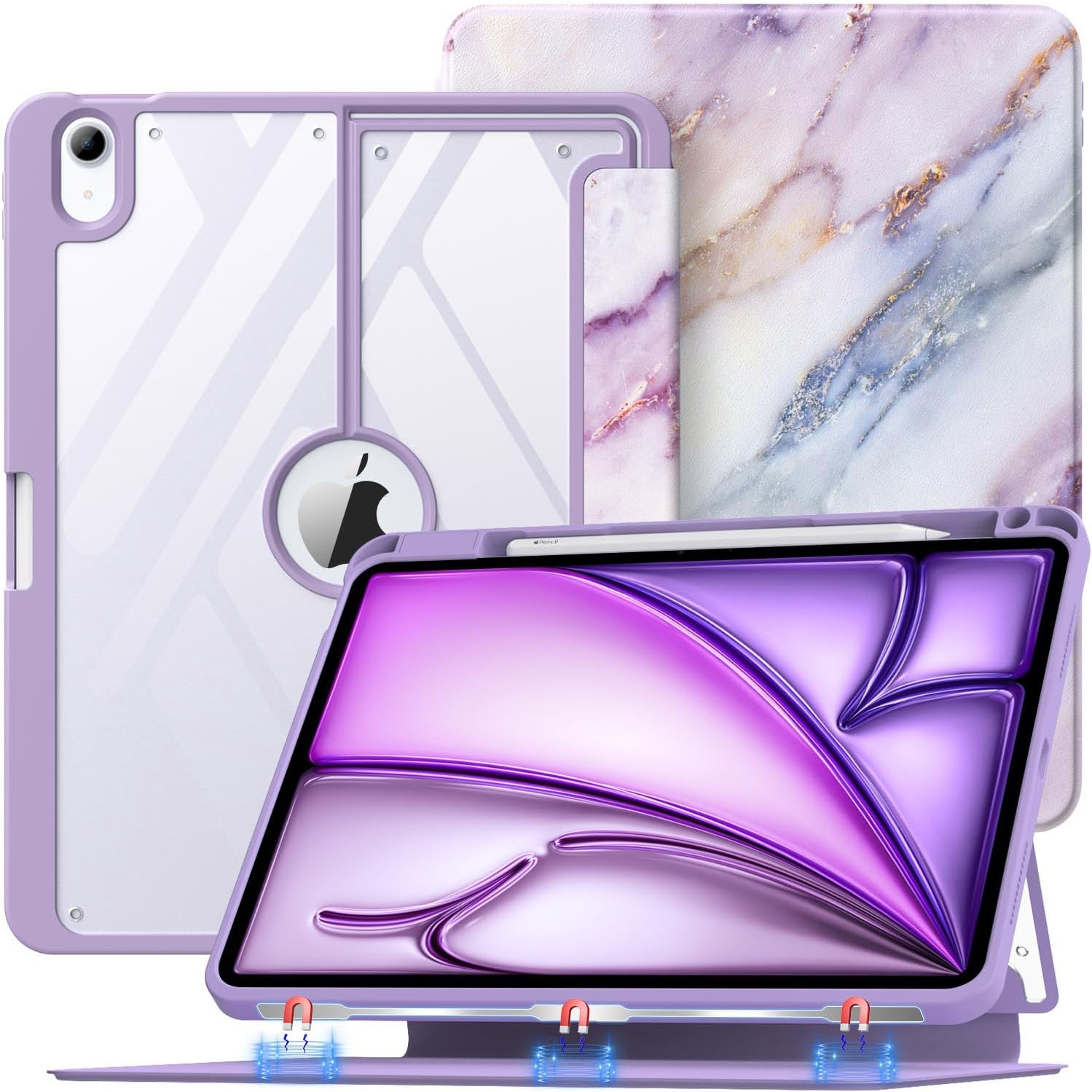 for iPad Air 6th Generation 11 Inch M2 Case 2024, iPad Air 5th/4th Gen