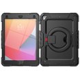 thumbnail image 1 of iPad Air Case (9.7"), iPad (6th/5th Gen) Case (9.7 Inch) - [Built with Screen Protector] Drop Proof Protective Kickstand Case Portable Handle Sturdy Rugged Cover, Black, 1 of 10