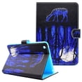 thumbnail image 1 of iPad Air Case 9.7 Inch 2013 Model, Allytech Slim Fit Lightweight Folio Adjustable Stand Auto Sleep Wake Shock Absorbtion Cards Holder Wallet Case Cover for Apple iPad Air, Moon, 1 of 6