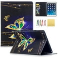 thumbnail image 1 of iPad Air Case, Allytech PU Leather Lightweight Stand Cover Wallet Case with Card/ Cash Slots for Apple iPad Air 1st (Model:A1474 A1475 A1476),&nbsp;Gold Butterfly, 1 of 6