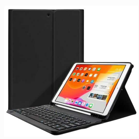iPad Case with Keyboard 9th/8th/7th Gen 10.2, iPad Pro 10.5/Air 3rd Gen 2019 2017, Smart Case with Keyboard iPad 10.2" 9th 8th Gen 2020 7th 2019 Tablet Detachable Bluetooth Keyboard with Pencil Holder
