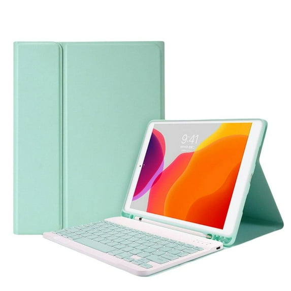 iPad Case with Keyboard 9th/8th/7th Gen 10.2, iPad Pro 10.5/Air 3rd Gen 2019 2017, Smart Case with Keyboard iPad 10.2" 9th 8th Gen 2020 7th 2019 Tablet Detachable Bluetooth Keyboard with Pencil Holder