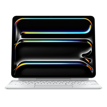 iPad Magic Keyboard Case for iPad Pro 13-inch (M4), Great Typing Experience, Built-in Trackpad, Function Row, US English - White