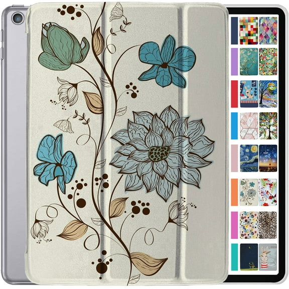 iPad Mini 2nd Gen 7.9" 2013 Cover A1489 A1490 A1491 ME276LL/A ME279LL/A ME277LL/A ME280LL/A ME278LL/A ME281LL/A ME856LL/A ME860LL/A MF069LL/A MF075LL/A MF070LL/A MF066LL/A MF074LL/A Watercolor Flowers