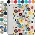 thumbnail image 1 of iPad Mini 3 2014 Mini 2 2013 Mini 1 2012 7.9 Inch [ Mini 3rd 2nd 1st ] Gen A1599 A1489 A1432 MH3F2LL/A MH3G2LL/A MH3E2LL/A Trifold Printed Slim Case TPU Heat Dissipation Back - Yarn Flowers, 1 of 8