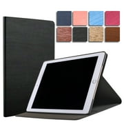 iPad Mini 3rd 2nd 1st Generation 7.9 Inch [Mini 3 Mini 2 Mini 1 ] A1599 A1600 A1489 A1490 A1491 A1432 A1454 A1455 Tree Texture Folio Smart Cover with Protective - Black