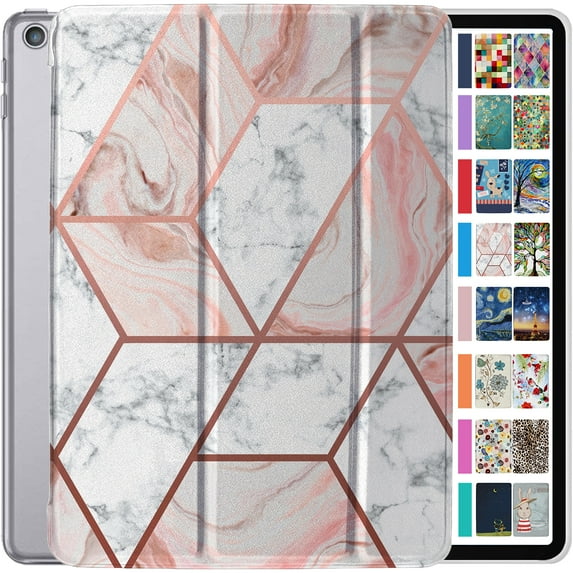 iPad Mini 3rd Gen 7.9" 2014 Case A1599 A1600 MGNV2LL/A MGYE2LL/A MGNR2LL/A MGGT2LL/A MGY92LL/A MGGQ2LL/A MGP42LL/A MGYK2LL/A MGP32LL/A MGPV2CH/A MGPW2CH/A MGYY2CH/A MH0K2LL/A MH3F2LL/A Marble Pink